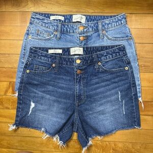 Universal Thread Vintage MIDI Shorts 4/27R *Set of 2*